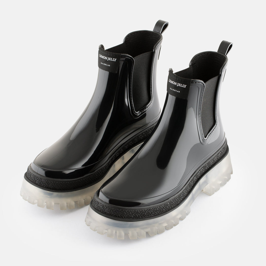 Laney Black - Chelsea Boots for Women - Black Colour Boots